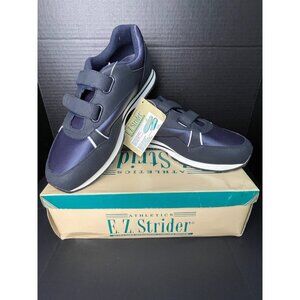 NEW Athletics EZ Strider Navy 2 - Strap Jogger 11 Wide 75623 Running Shoes